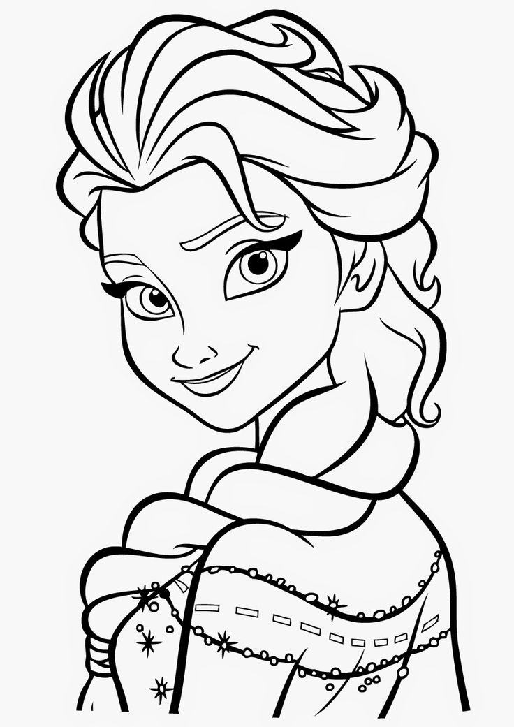 Plansa de colorat cu Frozen 69 66